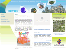 Tablet Screenshot of bourges.reseau-chaleur.fr